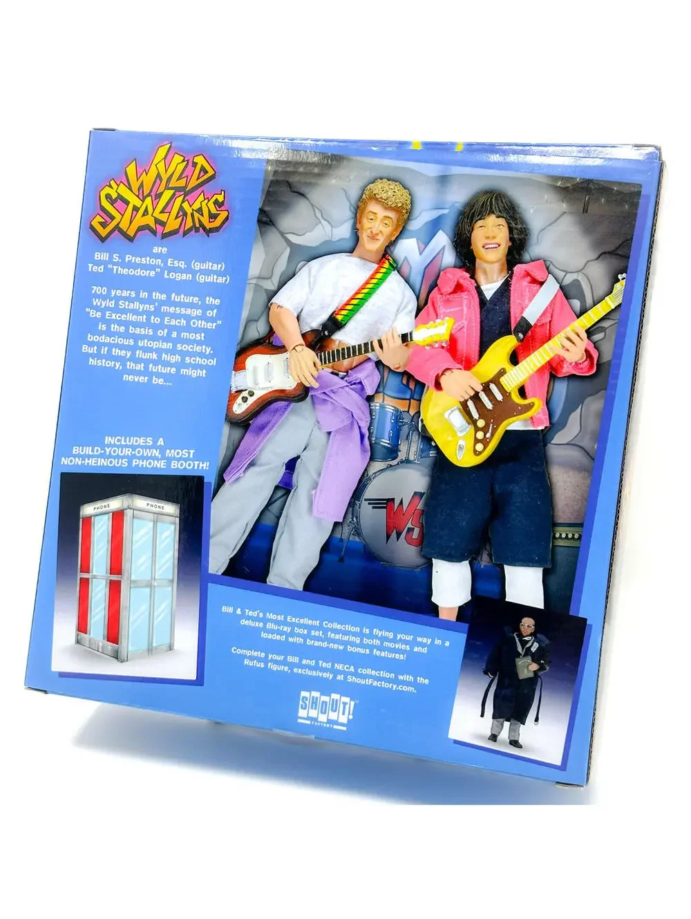 NECA Bill and Ted's Excellent Adventure Retro Action Figure 2 Pack Wyld Stallyns